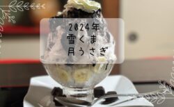 くろうさぎチョコバナナ　月うさぎ　雪くま　2024年