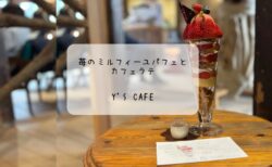 苺の贅沢パフェに感動！Y’sカフェで味わう至福のひととき