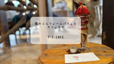 苺の贅沢パフェに感動！Y’sカフェで味わう至福のひととき