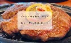 がっつり肉を堪能！伊勢崎「ビーノ」でスペシャルステーキを味わう