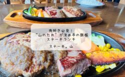 ボリューム満点ステーキで大満足！前橋「ステーキ。山」でランチタイム