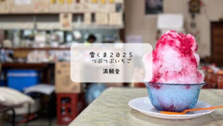 雪くまスタンプラリー8店舗目！ついにリベンジ成功🍧熊谷・満願堂でいちご雪くまを実食✨