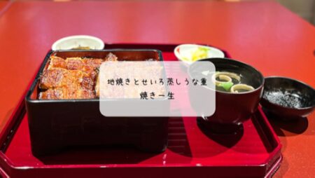 【伊勢崎】香ばしくふっくら！鰻専門店「焼き一生」のせいろ蒸し＆鰻重を堪能