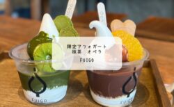 太田市FUIGOで味わう夏の贅沢。8月　抹茶＆チョコ、2つの限定アフォガートを堪能
