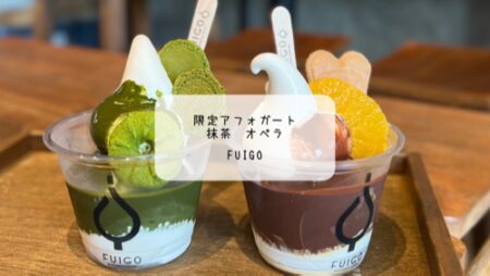 太田市FUIGOで味わう夏の贅沢。8月　抹茶＆チョコ、2つの限定アフォガートを堪能