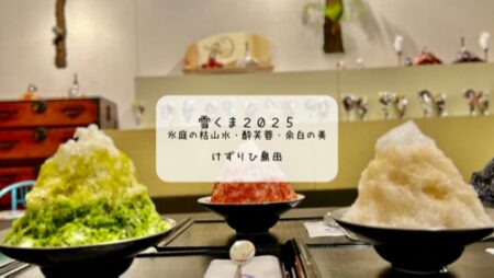 熊谷の人形屋さんが夏限定のかき氷店に変身！けずりひ島田で雪くま体験【スタンプラリー26店舗目】