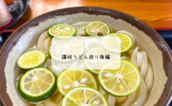 讃岐うどん巡り後編｜ひさ枝・さか枝・ちくせい＆高松駅おいりソフト【香川旅行記】