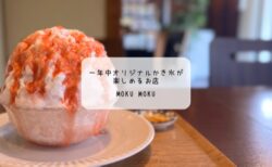 太田市「MOKU MOKU」で味わう本格かき氷🍧 すもも杏仁の爽やかな甘酸っぱさ
