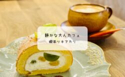 太田市の隠れ家カフェ「ツキアカリ」で静かな癒し時間✨シャインマスカットロールケーキを堪能