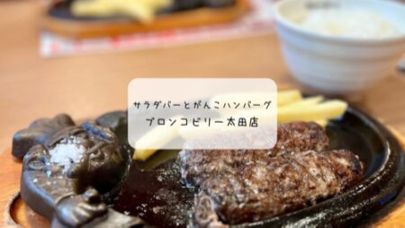 【太田市】ブロンコビリー太田店でがんこハンバーグを実食！サラダバーが新鮮で大満足のランチ体験レポ