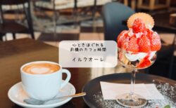【前橋】開放感抜群の癒やし空間！「ilcuore（イルクオーレ）」で絶品スイーツ＆ラテアートに感動