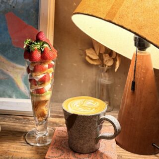 【熊谷】Y’s Cafe（ワイズカフェ）実食レポ！いちごと抹茶の芸術パフェに心ほどける癒しの時間
