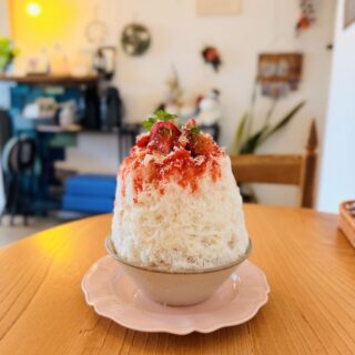 【足利市】一年中かき氷が楽しめる名店『Blue Apple』初訪問レポ！猫と北欧風インテリアに癒される空間で、絶品「アメーラトマトとゴルゴン」を実食！