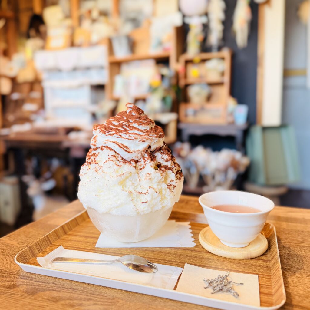 【群馬・前橋】お花屋さんの期間限定かき氷店「風花家(ふうがや)」で絶品ティラミス氷に癒されてきた!