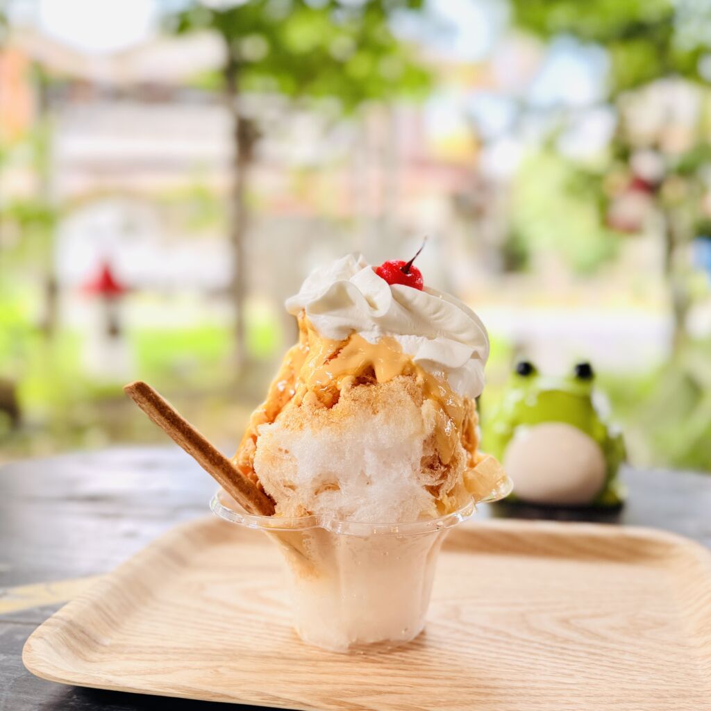 【熊谷かき氷】まるでプリンアラモード!贅沢すぎる極上「雪くま」をさわた おひさまパン工房で堪能【実食レポ】