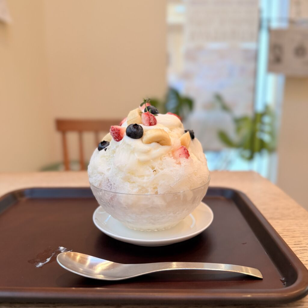 【熊谷】和洋菓子店「三河屋」の雪くま体験レポ!明治コラボの進化したヨーグルトかき氷が絶品♪