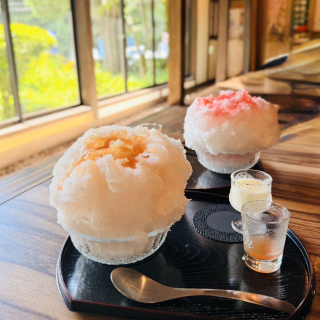 【前橋市・古民家カフェ】初雪堂で味わう絶品ふわふわボリューム満点かき氷！メニュー・注文方法・実食レポ